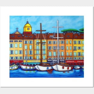 Colors of Saint-Tropez Posters and Art